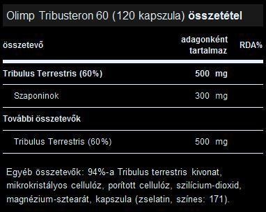 Бустер тестостерону Olimp Tribusteron 60 120 caps 386790 фото