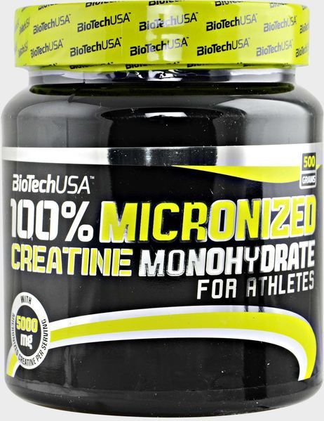 Креатин BioTechUSA 100% Creatine Monohydrate 500 g /100 servings/ 379414 фото