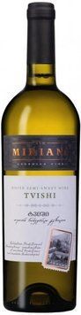 Вино Miriani Твиши, белое полусладкое, 0.75л 12% (PLK4860013089548) 1164949 фото