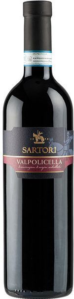 Вино Casa Vinicola Sartori Valpolicella DOC 2018 червоне, сухе, 0.75л (MAR8005390044018) 877628 фото