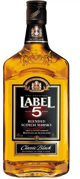 Виски Label 5 Classic Black 0.5 (BWT0180) 1200129 фото