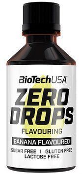 Заменитель питания BioTechUSA Zero Drops 50 ml /100 servings/ Banana 690269 фото