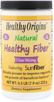 Healthy Origins, Natural Healthy Fiber, Clear Mixing, 7.9 oz (225 g) (Discontinued Item) (HO38428) 625668 фото