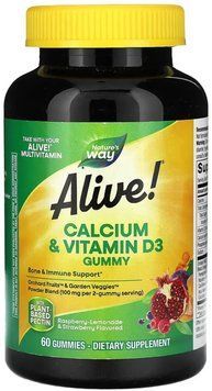 Nature's Way Calcium + D3 Gummy 60 ct (HFS) 1468776 фото