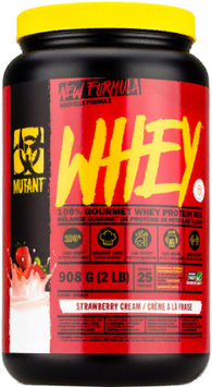 Протеин Mutant Whey 908 g /25 servings/ Strawberry Cream 720611 фото