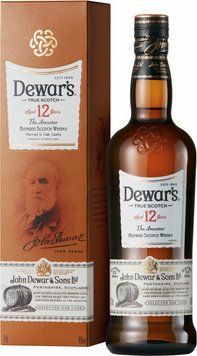 Віскі Dewar's 12 Years Old 0.7л 40% gift box (PLK5000277002450) 660886 фото