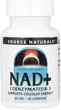 Source Naturals NAD+ Coenzymated B-3 - 30 Lozenges 1452215 фото