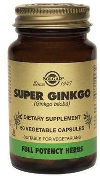 Solgar FP Super Ginkgo Солгар Гинкго Билоба супер 60 капсул 497225 фото