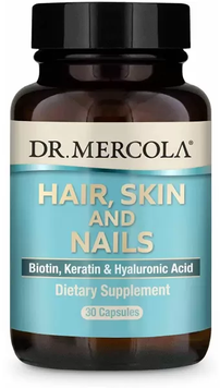 Dr. Mercola Hair, Skin & Nails Вітаміни для волосся, шкіри та нігтів 30 капсул 926589 фото