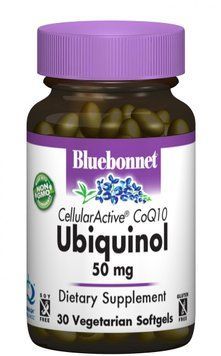Bluebonnet Nutrition Cellular Active Ubiquinol 50 mg 30 caps 490523 фото