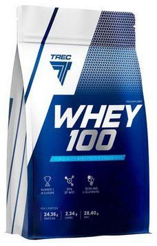 Протеин Trec Whey 100 900 g /30 servings/ Cookies 783195 фото