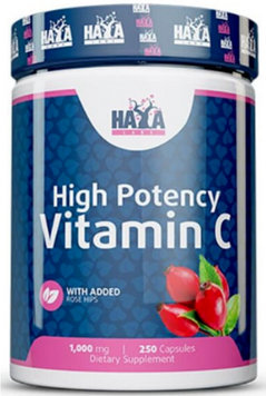 Haya Labs High Potency Vitamin C 1000mg with rose hips 250 caps / 250 servings 1030884 фото