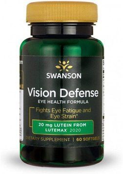 Swanson Ultra Vision Defense Формула для зору 60 гелевих капсул 776388 фото