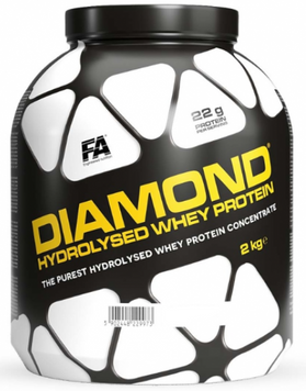Протеїн Fitness authority Diamond Hydrolysed Whey Protein 2000 g / 66 servings / chocolate 1112773 фото