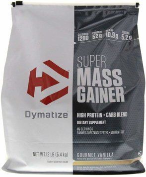 Гейнер Dymatize Super Mass Gainer 5443 g /16 servings/ Courment Vanilla 416575 фото