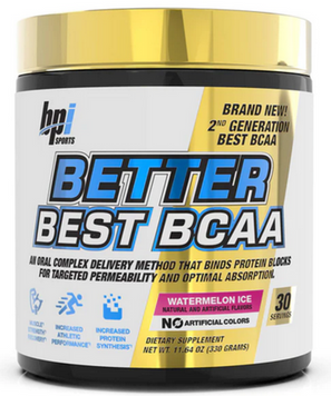 Амінокислота для спорту BPI Sports BEST BCAA BETTER 330 g / 30 servings / watermelon ice 1028560 фото