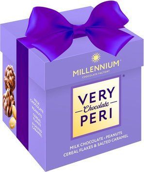Цукерки Millennium Very Peri молочні з Арахісом та Солоною карамеллю 140 г (4820240034421) 1413614 фото