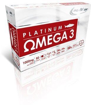 IronMaxx Platinum Omega 3 60 Capsules 668272 фото