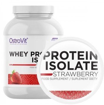 Протеин OstroVit Whey Protein Isolate 700 g / 23 servings/ Strawberry 511773 фото
