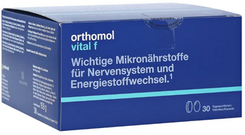Orthomol Vital F Витамины для женщин борьба со стрессом 30 дней (капсулы/таблетки) 1088689 фото