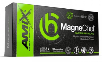 Amix ChelaZone MagneChel Magnesium Bisglycinate Chelate 90 vegan caps / 90 servings 1028450 фото