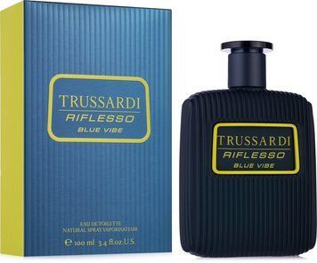 Туалетна вода Trussardi Riflesso Blue Vibe 100 ml 713089 фото