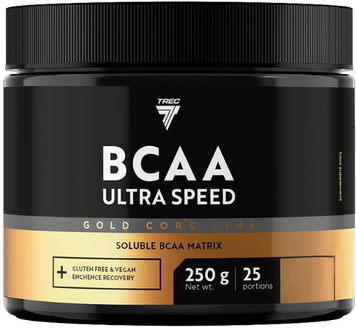 Амінокислота для спорту Trec Nutrition Gold Core Line BCAA Ultra Speed 250 g/25 servings/pear 1083487 фото