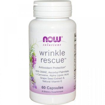 NOW Foods WRINKLE RESCUE CAPS 60 VCAPS Комплекс від зморшок 523607 фото