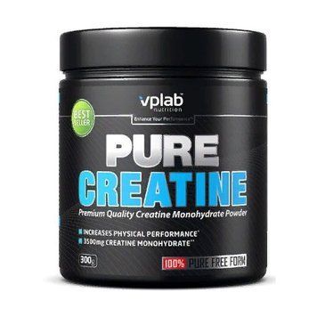 VPLab Pure Creatine 300 g /85 servings/ Unflavored 785114 фото