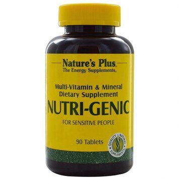 Natures Plus Nutri-Genic 90 tabs Мультівітаміни для підтримки енергії 492017 фото