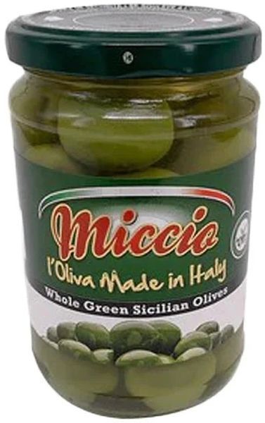 Оливки Micciolive зеленые сицилийские 1.7 л (8028855002170) 1200959 фото