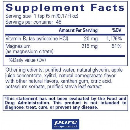 Pure Encapsulations Magnesium liquid 240 ml Магній (рідина) (PE-11489) 554062 фото