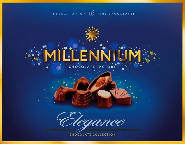 Цукерки Millennium Elegance Classic Асорті молочні 143 г (4820075507800) 1170867 фото