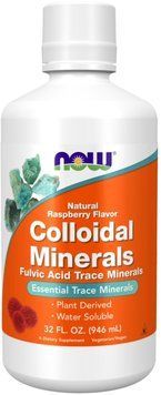 Now Foods Colloidal Minerals Raspberry - 32oz (946 ml) 1449295 фото