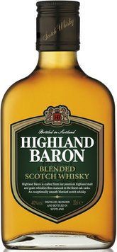 Віскі Highland Baron Blended Scotch Whisky 40% 0.2 л (FSH_5016840117087) 1360935 фото