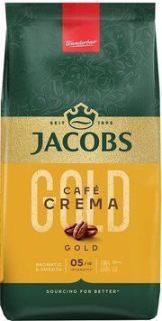 Кофе в зернах Jacobs Cafe Crema 500 г (8711000539156) 1355145 фото