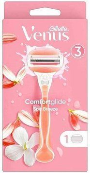 Gillette Venus Spa Breez Comfortglide Станок для бритья с 1 сменной касетой 1300275 фото