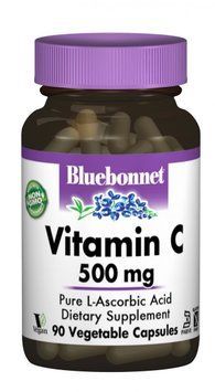Bluebonnet Nutrition Vitamin С 500 мг 90 Vcaps 489401 фото