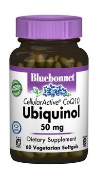 Bluebonnet Nutrition Cellular Active Ubiquinol 50 mg 60 caps 490524 фото