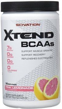 Амінокислота для спорту Scivation Xtend BCAAs 426 g /30 servings/ Pink Lemonade 447998 фото