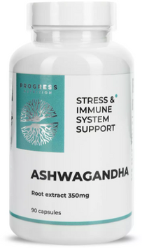 Бустер тестостерону Ашваганда 350 мг 90 капсул Progress Nutrition Ashwagandha Root Extract 1203697 фото