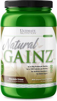 Гейнер Ultimate Nutrition Natural Gainz 1660 g /15 servings/ Chocolate Creme 504497 фото