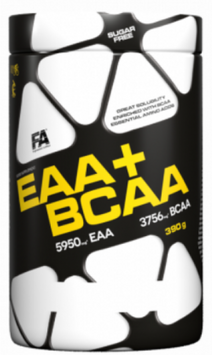 Амінокислота для спорту Fitness authority EAA+BCAA 390 g / 62 servings / orange-mango 1112774 фото