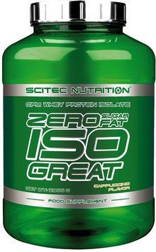 Протеин Scitec Nutrition Zero Sugar/Zero Fat ISOgreat 2300 g /104 servings/ Cappuccino 387686 фото