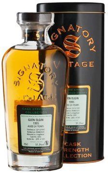 Віскі Signatory Glen Elgin Cask Strength 51.3% 0.7л Tube (BWQ3062) 1239004 фото