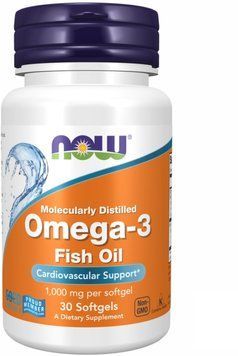 Now Foods Omega-3 1000mg - 30 sgels 1449616 фото