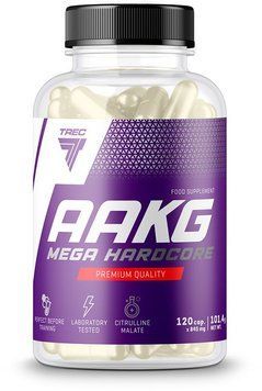 Предтренировочний комплекс Trec AAKG Mega Hardcore 120 capsules 788629 фото