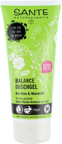 Sante Balance Shower Gel БИО-Гель для душа миндаль и алоэ 200 ml 894354 фото