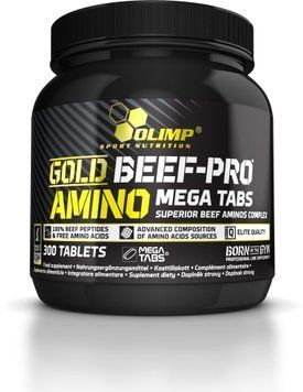 Амінокислота для спорту Olimp Gold Beef-Pro Amino 300 tabs 383095 фото