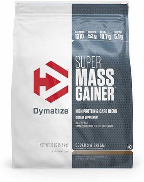 Гейнер Dymatize Super Mass Gainer 5443 g /16 servings/ Cookies Cream 416576 фото